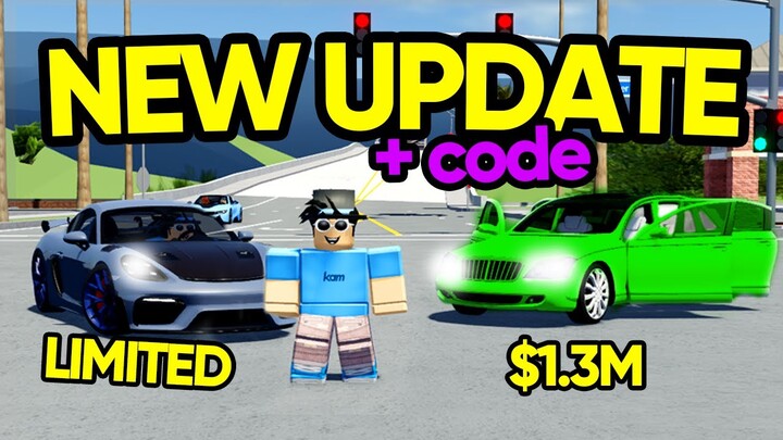 *NEW* $50K CODE & New Vehicles! Driving Empire Update
