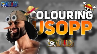 Mewarnai - Usopp☠️ - One Piece