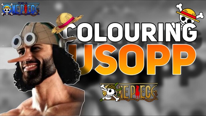 Mewarnai - Usopp☠️ - One Piece