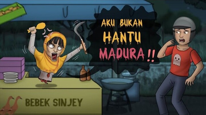 Hantu Madura Ngaku2 Jepang #HORORKOMEDI  Kartun Hantu , Animasi Lucu