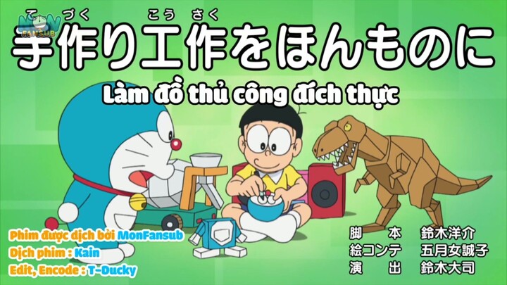 Doraemon: Ngày nghỉ của Doraemon & Làm thủ công đích thực & ...[Vietsub]
