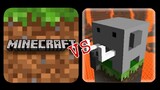 Minecraft PE VS Craftsman Building Craft