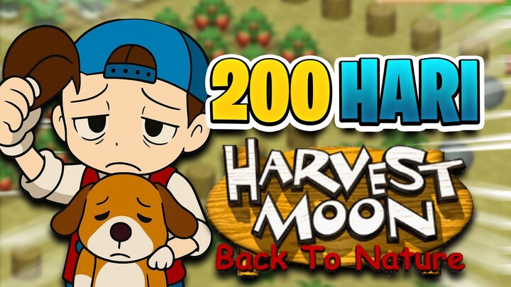 Gue Main Selama 200 HARI Sampai Jadi RAJA MANCING di Game Harvest Moon Back to Nature PS 1
