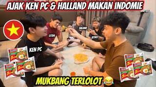 REAKSI ORANG VIETNAM MUKBANG INDOMIE GORENG 😂