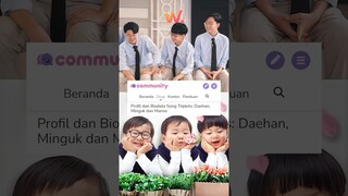 Profil dan Biodata Song Triplets: Daehan, Minguk dan Manse #songtriplets #daehan #minguk #manse