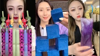 [ASMR] THÁNH ĂN ĐÁ| Ăn Đá lạnh, chocola đông lạnh đa màu sắc| Ice Eating MUKBANG SATİSFYİNG#333
