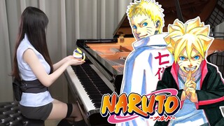 火影忍者热血战斗曲「形勢逆転」高速钢琴演奏！ Ru's Piano