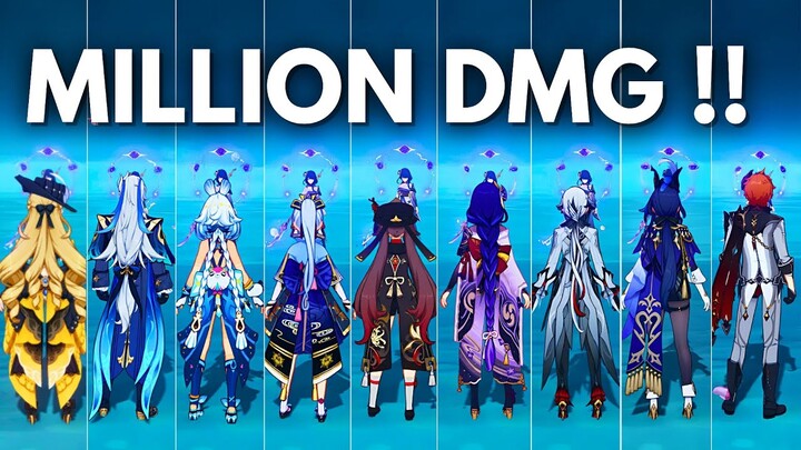 1 MILLION++ DMG WITH 15 DPS !! [Genshin Impact]