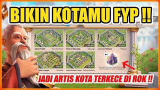 INI CARANYA BUAT TAMPILAN KOTA TERKENAL DI RISE OF KINGDOMS !!