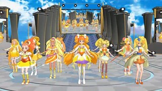 【mmdプリキュア】黄色キュアでweekender girl