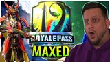 MAXING THE S19 ROYALE PASS - Giveaways & Jump Scares!