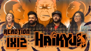 Haikyuu - 1x12 The Neko-Karasu Reunion - Group Reaction