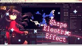 Shape electric effect + file project | Tutorial