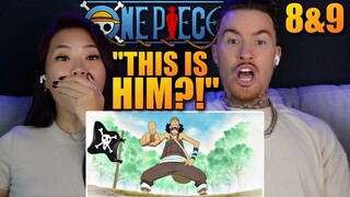 THIS IS ANIME USOPP?! 😭 | First Time Watching One Piece Anime! Ep 8-9