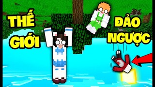 Mèo Simmy Thử Thách 1 ngày Chơi Minecraft "Đảo Ngược" Cực Khó Cùng HERO TEAM