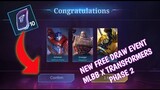 New Free draw transformers ticket event phase 2 | How to get more Transformers Ticket