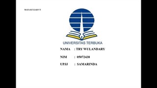Tugas 2 - Jaringan Komputer (TryWulandary-050724383)