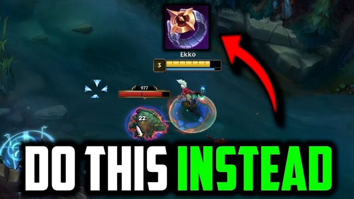 DO THIS INSTEAD (EASY CHEESE CARRY PATHING) | Ekko Jungle Season 13 League of Legends