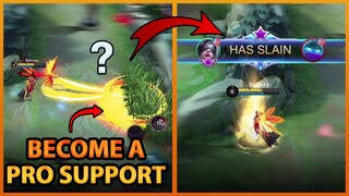 THIS WILL 100% MAKE YOU A BETTER SUPPORT | Mobile Legends