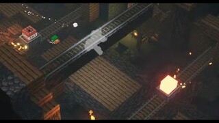 Minecraft Dungeons TNT Minecart Secret room
