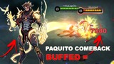 PAQUITO IS BACK TO META | 2022 PAQUITO BEST BUILD | MLBB