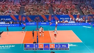 MEN'S VNL2022 IRAN VS POLAND WEEK3