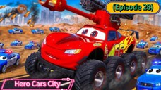 Hero Cars City (Episode 28) McQueen, and the Tanker!