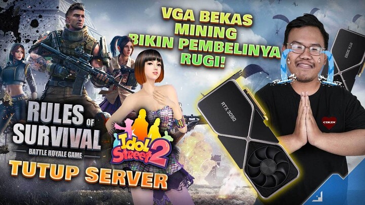 Dua game online ini harus tutup di 2022, Pembeli VGA Bekas Mining Malah Dapet Kerugian! #HypeNews