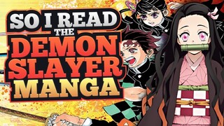 So I Read The Demon Slayer Manga...