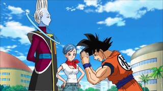 Goku Begging Whis For Training. in ( HINDI ).