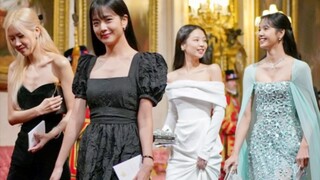 Tuyệt vời! BLACKPINK tham gia tiệc tối tại Cung điện Buckingham! Trò chuyện cùng Vua Charles!