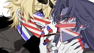 【美英】父亲大人还记得13州吗～