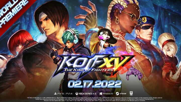 King of Fighters 15 official trailer! Let’s play together on February 17, 2022!