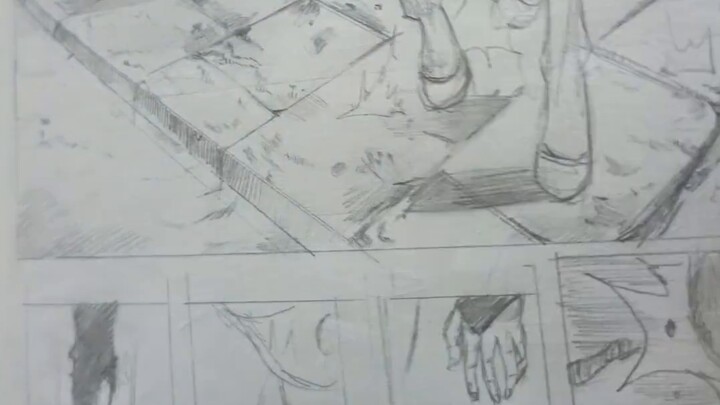 Because I couldn't afford the Houma Yaro comics, I drew one myself