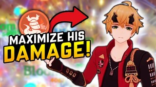 How to get INSANE damage with Thoma! Unlock Thoma's Hidden Potential with Burgeon! Genshin Impact