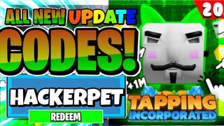 *APRIL 2021* ALL NEW *HACKER* UPDATE OP CODES! | Roblox Tapping Incorporated