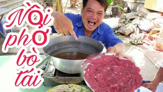 Nồi phở bò phiên bản Tâm Chè Vĩnh Long