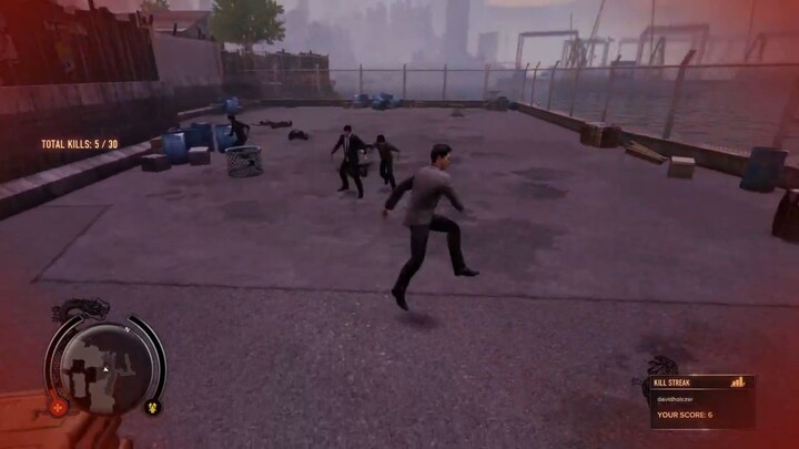 Sleeping Dogs - Knife Throwing Bug