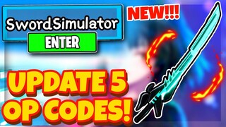 NEW SECRET *UPDATE 5* OP CODES For SWORD SIMULATOR In Roblox Sword Simulator