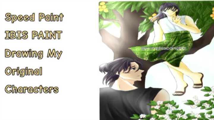 Speed paint my original characters
