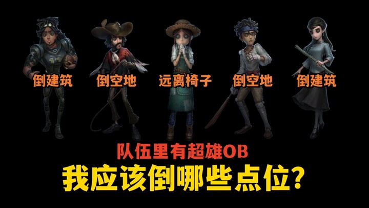 [Identity V] When the Observer joins the match, which positions should we focus on?