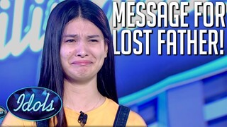 Daughter Has A Message For Missing Father on Idol Philippines 2019 | Idols Global