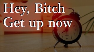 【M4F】Hey, Bit〇h, Get up now《ENG SUB》《ASMR Japanese boyfriend yandere voice acting practice》