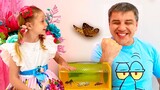 Tìm hiểu về côn trùng cùng Nastya và bố! Video giáo dục