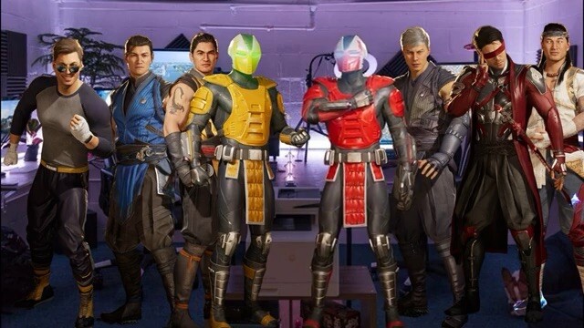Mortal Kombat Characters Play Mortal Kombat 1