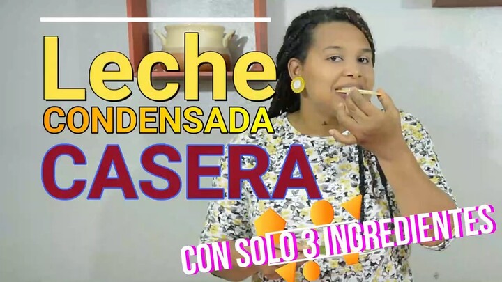 🥛LECHE CONDENSADA 🥛CON 3 ingredientes muy fácil de hacer._condensed milk