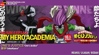 MY HERO ACADEMIA S6E03-04 僕のヒーローアカデミア | Reaksi | Ulasan | Bedah | SPOILER