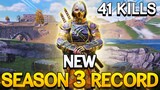 *NEW* Season 3 Kill Record! | Legendary Solo vs Squads | CoDM BR