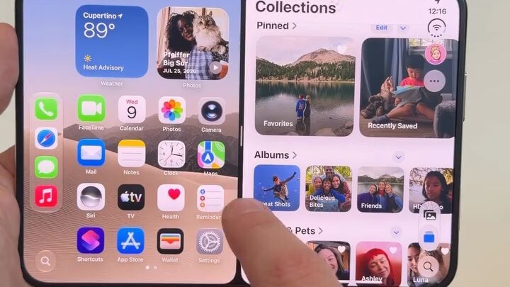 The new iPhone Duo. #iPhone #duo #2026 #new #tech #iPhoneDuo #iphone_duo #iphone2026