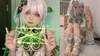 น่ารักเล็กๆ หอมๆ~ คลิกเข้ามาดูขาเนื้อของเทพธิดาหญ้าตัวน้อยที่กด A|คอสเพลย์นาซิดะ|เก็นชินอิมแพกต์